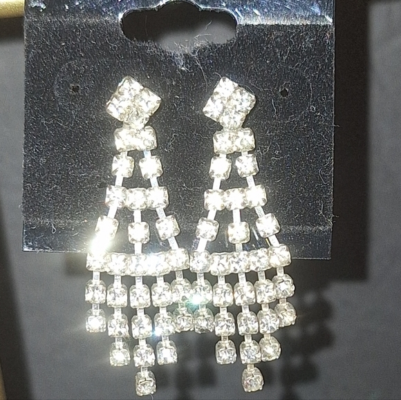 Vintage chandelier earrings - Picture 2 of 4